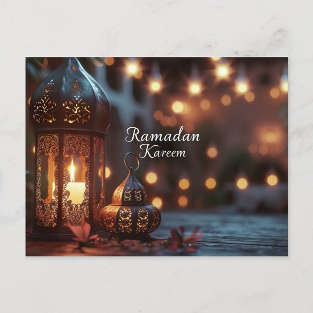 Tarjeta postal de Ramadan Kareem (Anverso)