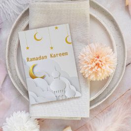 Tarjeta postal de Ramadan Kareem Ramadan Mubarak