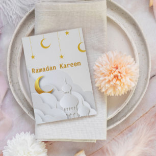 Tarjeta postal de Ramadan Kareem Ramadan Mubarak