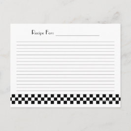 Tarjeta postal de receta de tostadora de época