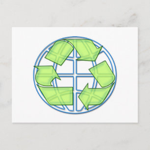 Tarjeta postal de reciclaje
