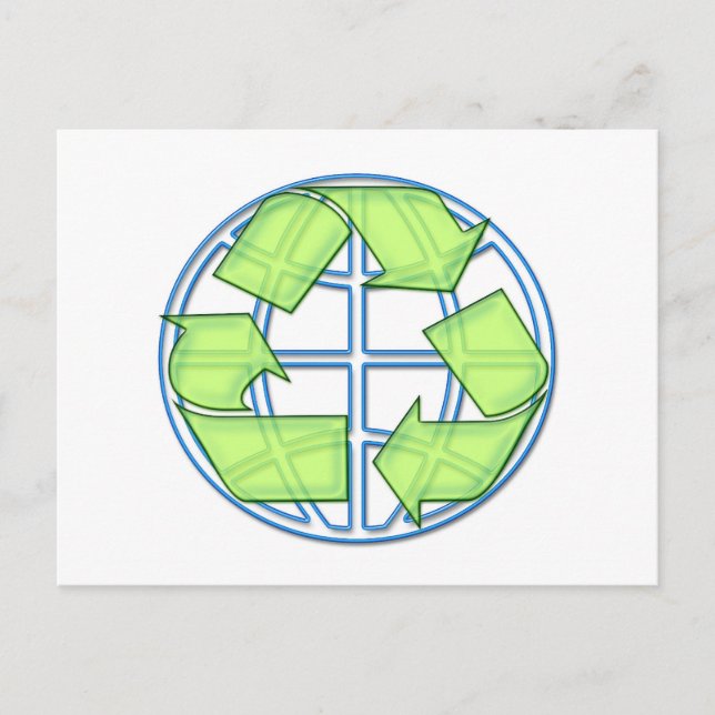 Tarjeta postal de reciclaje (Anverso)