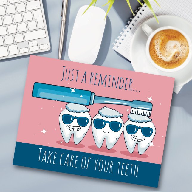 Tarjeta Postal de Recordatorio de Cita Dental (Subido por el creador)