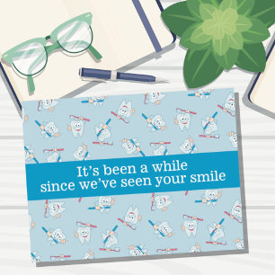 Tarjeta Postal de Recordatorio de Cita Dental