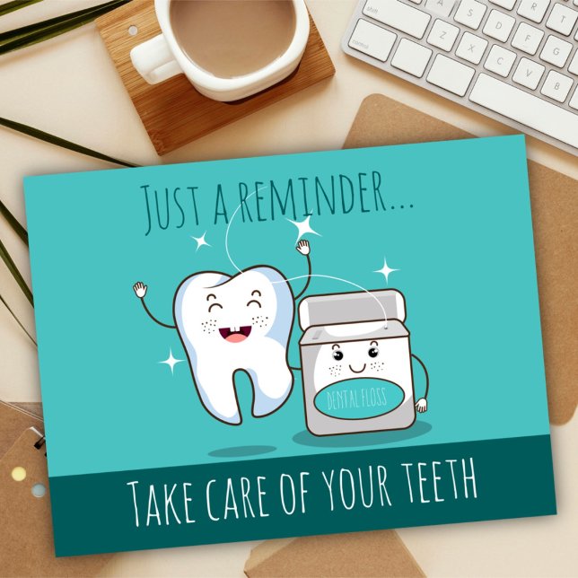 Tarjeta Postal de Recordatorio de Cita Dental (Subido por el creador)