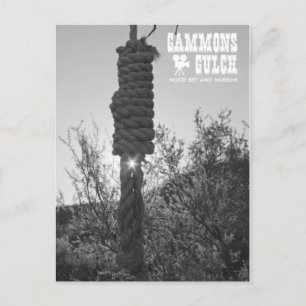 Tarjeta postal de recuerdo Gammons Gulch