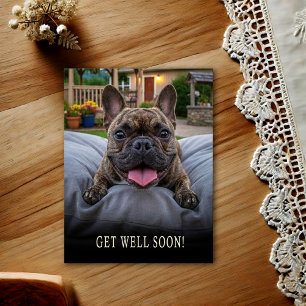 Tarjeta postal de recuperación para Bulldog Francé