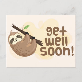 Tarjeta postal de recuperación pronta linda