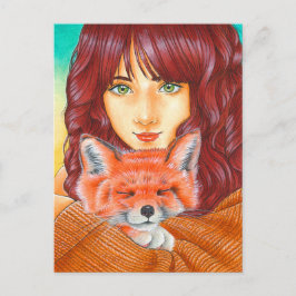 tarjeta postal de "Red Velvet"
