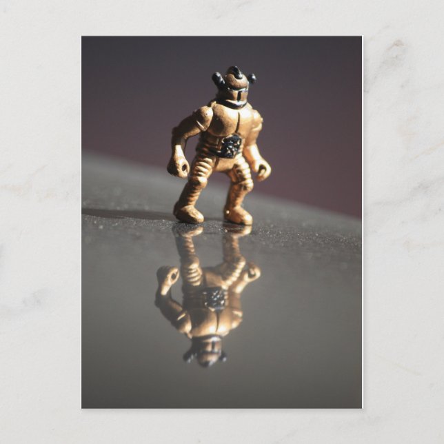 Tarjeta postal de reflexión de Alien (Anverso)