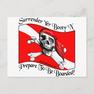 Tarjeta postal de rendimiento de Yer Booty
