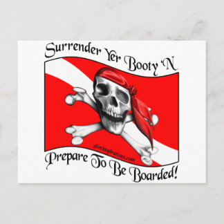 Tarjeta postal de rendimiento de Yer Booty