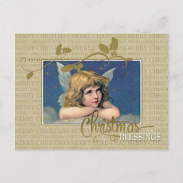 Tarjeta postal de reproducción Angel Vintage para 