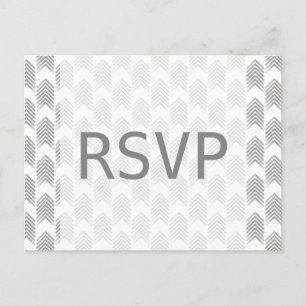 Tarjeta postal de respuesta a las flechas tribales