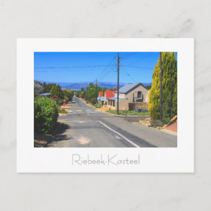 Tarjeta postal de Riebeek-Kasteel View South Afric