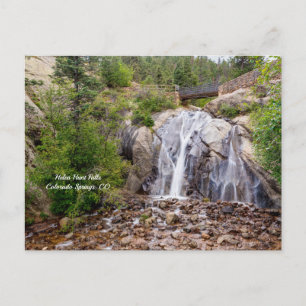 Tarjeta postal de Rocky Helen Hunt Falls
