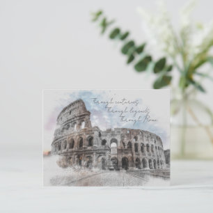 Tarjeta postal de Roma: a través de los siglos, a