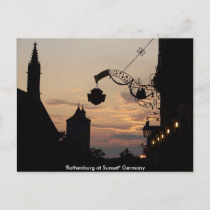 Tarjeta postal de Rothenburg