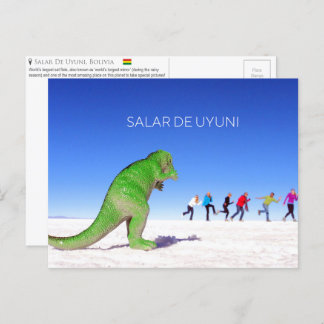Tarjeta postal de Salar de Uyuni, Bolivia