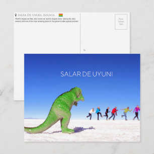 Tarjeta postal de Salar de Uyuni, Bolivia