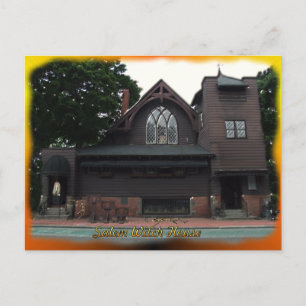 Tarjeta postal de Salem Witches House