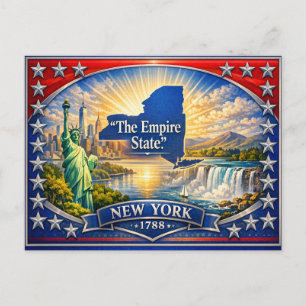 Tarjeta postal de saludos de Nueva York