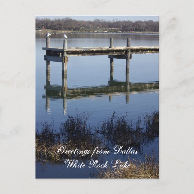 Tarjeta postal de saludos desde Dallas (Anverso)