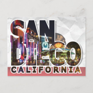 Tarjeta postal de San Diego, California