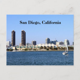 Tarjeta postal de San Diego | Vista de bahía