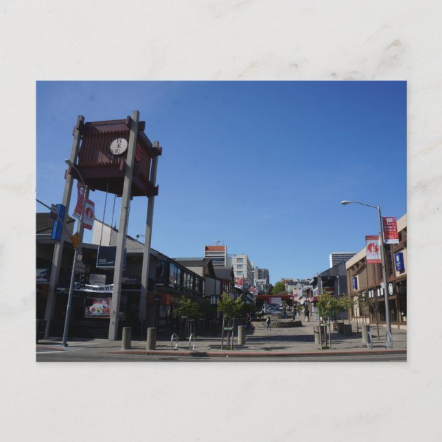 Tarjeta postal de San Francisco Japantown Osaka (Anverso)