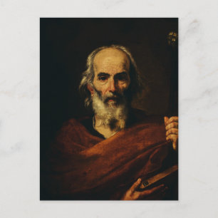 Tarjeta postal de San José por Jusepe de Ribera