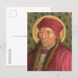 Tarjeta postal de San Juan Fisher (SAU 025)