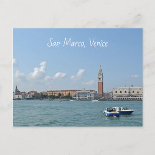 Tarjeta postal de San Marco Venecia