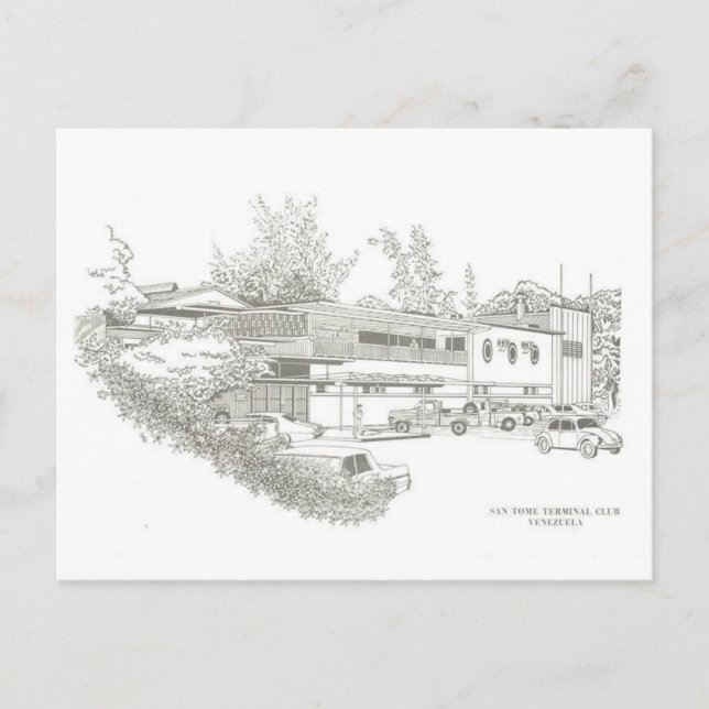 Tarjeta postal de San Tomé (Anverso)