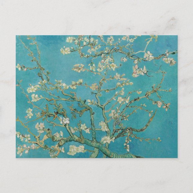Tarjeta postal de San Vicente van Gogh Almond Blos (Anverso)
