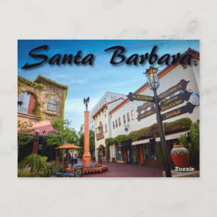 Tarjeta postal de Santa Barbara California