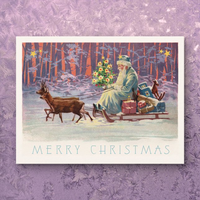 Tarjeta postal de Santa del Bosque de Viena (Subido por el creador)