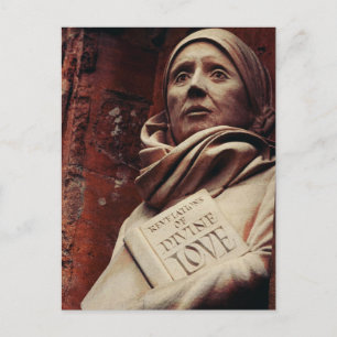 Tarjeta postal de Santa Juliana de Norwich