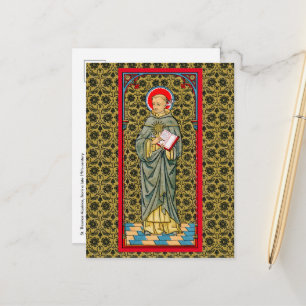 Tarjeta postal de Santo Tomás de Aquino (VVP 003)