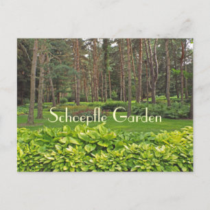 TARJETA POSTAL DE SCHOEPFLE GARDEN (OHIO)