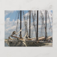 Tarjeta postal de Schooner