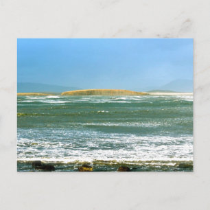 TARJETA POSTAL DE "SEASCAPE" DE PAISAJE IRLANDESA