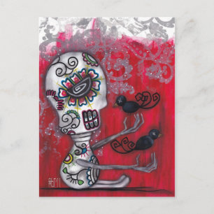 Tarjeta postal de secretos de filas