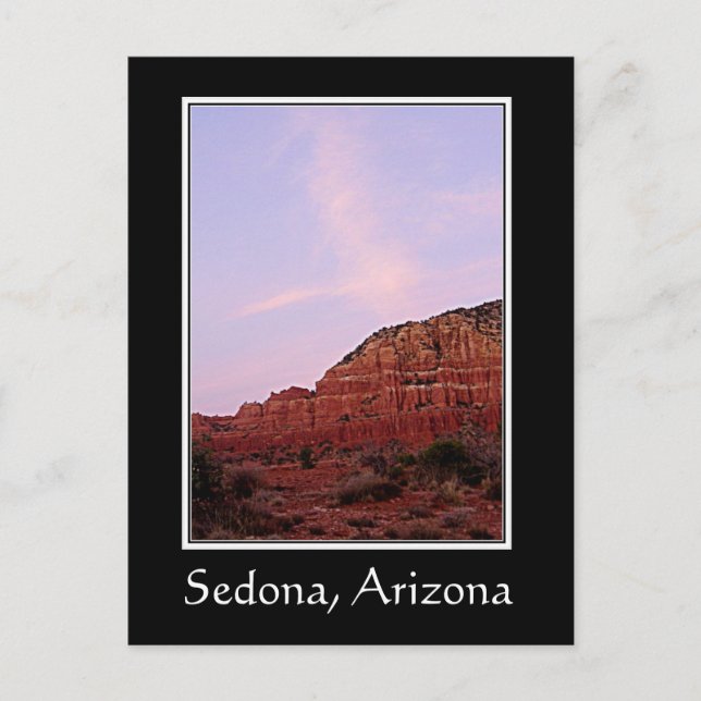 tarjeta postal de sedona arizona (Anverso)