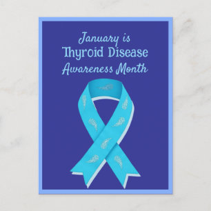 Tarjeta postal de sensibilización sobre el cáncer 