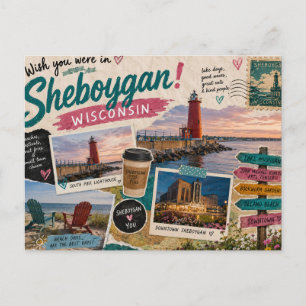 Tarjeta Postal de Sheboygan Wisconsin