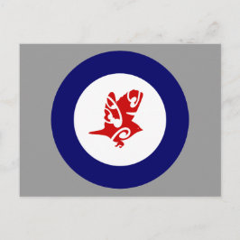 Tarjeta postal de Silvereye TAHUHOU ave NZ