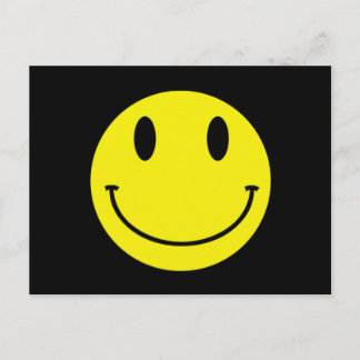Tarjeta postal de sonrisa