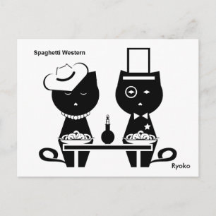Tarjeta postal de Spaghetti Western