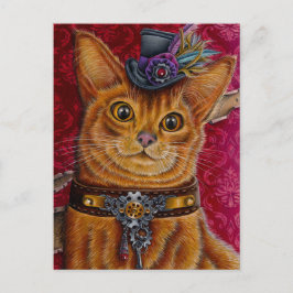 tarjeta postal de "Sr. Meowington"
